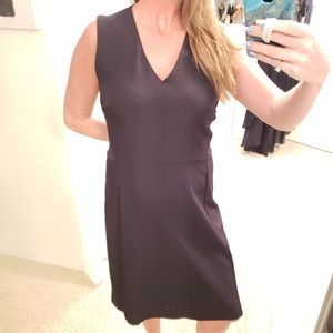 MM Lafleur Black Dress Annie Sheath Career Size 12